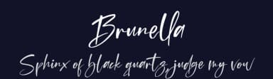 Brunella by Ribeth Studio — Script Handwritten Font — thumbnail 2