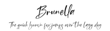 Brunella by Ribeth Studio — Script Handwritten Font — thumbnail 1