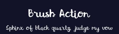 Brush Action by Graphicfresh — Script Handwritten Font — thumbnail 2