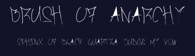 Brush Of Anarchy by Iordanis Passas — Script Handwritten Font — thumbnail 2
