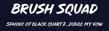 Brush Squad by Nirmana Visual — Script Handwritten Font — thumbnail 2