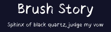 Brush Story by Siapgraph — Script Handwritten Font — thumbnail 2