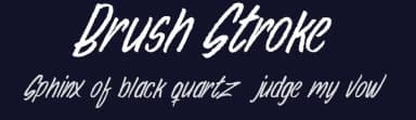 Brush Stroke by Billy Argel Fonts ® — Script Handwritten Font — thumbnail 2