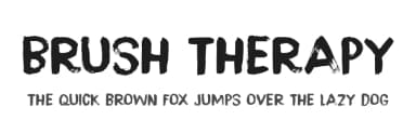 Brush Therapy by Hanoded — Script Handwritten Font — thumbnail 1