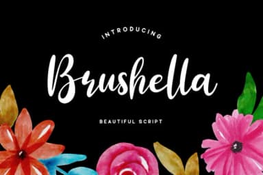 Brushella Font by Grezline Studio — Script Handwritten Font — thumbnail 1