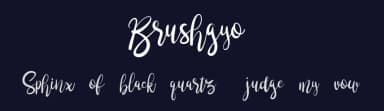 Brushgyo by Alit Design — Script Handwritten Font — thumbnail 2