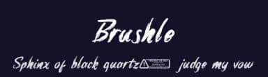 Brushle by Kong Font — Script Handwritten Font — thumbnail 2