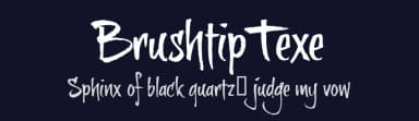 BrushtipTexe by JOEBOB graphics — Script Handwritten Font — thumbnail 2