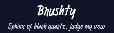 Brushty by Display Studio — Script Handwritten Font — thumbnail 2