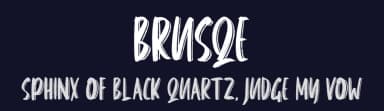 Brusqe by Skiiller Studio — Script Handwritten Font — thumbnail 2