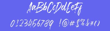 Brusthy by Ardyana Types — Script Handwritten Font — thumbnail 3