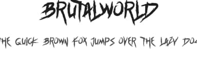 Brutalworld by Tigadestd — Script Handwritten Font — thumbnail 1