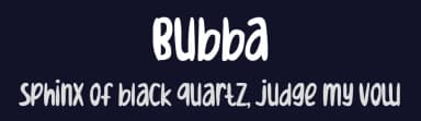 Bubba by Tokopress — Script Handwritten Font — thumbnail 2