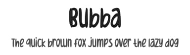 Bubba by Tokopress — Script Handwritten Font — thumbnail 1