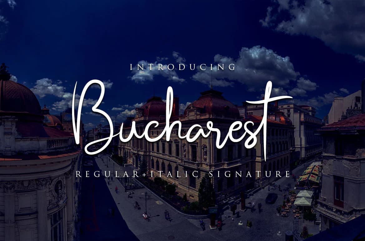 Bucharest Font by Bluestudio — Script Handwritten Font — preview 1