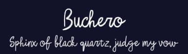 Buchero by Gus Fajar — Script Handwritten Font — thumbnail 2