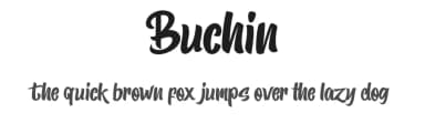 Buchin by ilhamtaro — Script Handwritten Font — thumbnail 1
