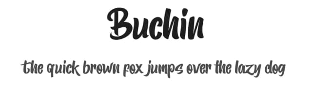 Buchin by ilhamtaro — Script Handwritten Font