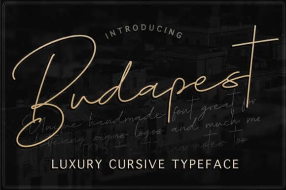 Budapest Family Font by Digital Hustler — Script Handwritten Font