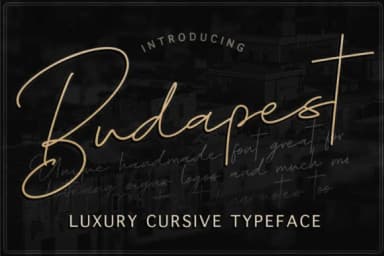 Budapest Family Font by Digital Hustler — Script Handwritten Font — thumbnail 1