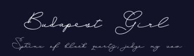 Budapest Girl by Omaikraf Studio — Script Handwritten Font — thumbnail 2