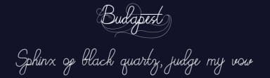 Budapest by SSI.Scraps — Script Handwritten Font — thumbnail 2