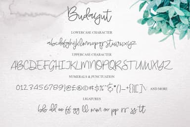 Budayut Font by Awanstudioz — Script Handwritten Font — thumbnail 8