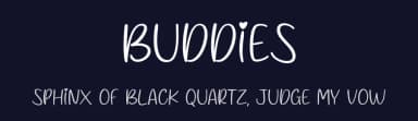 Buddies by MJType — Script Handwritten Font — thumbnail 2