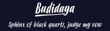 Budidaya by 7NTypes — Script Handwritten Font — thumbnail 2