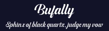 Bufally by LetterFreshStudio — Script Handwritten Font — thumbnail 2