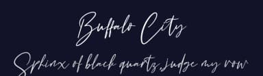 Buffalo City by Perspectype Studio - Letterena.com — Script Handwritten Font — thumbnail 2