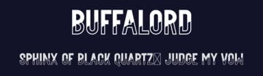 Buffalord by NihStudio — Sans Serif Font — thumbnail 2