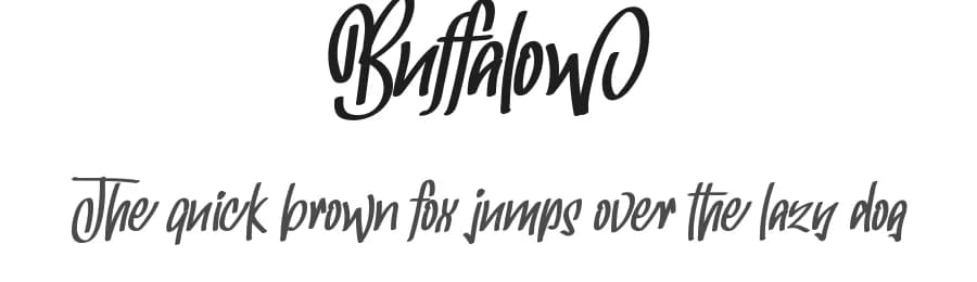 Buffalow by NihStudio — Script Handwritten Font