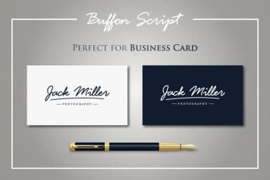 Buffon Font by Kang1993 — Script Handwritten Font — thumbnail 2