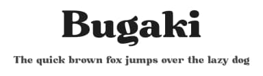 Bugaki by Kulokale Studio — Serif Font — thumbnail 1
