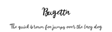 Bugetta by Vultype — Script Handwritten Font — thumbnail 1