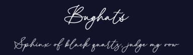 Bughats by Lemonthe — Script Handwritten Font — thumbnail 2
