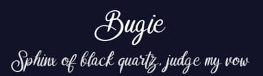 Bugie by Riki — Script Handwritten Font — thumbnail 2