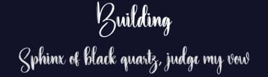 Building by Scratchones — Script Handwritten Font — thumbnail 2
