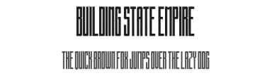 Building State Empire by imagex — Sans Serif Font — thumbnail 1
