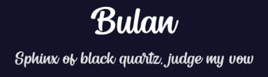 Bulan by Eknoji Studio — Script Handwritten Font — thumbnail 2