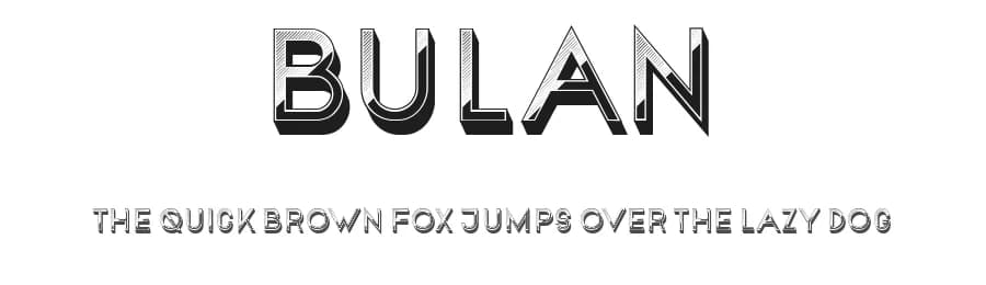 Bulan by Vladimir Nikolic — Sans Serif Font