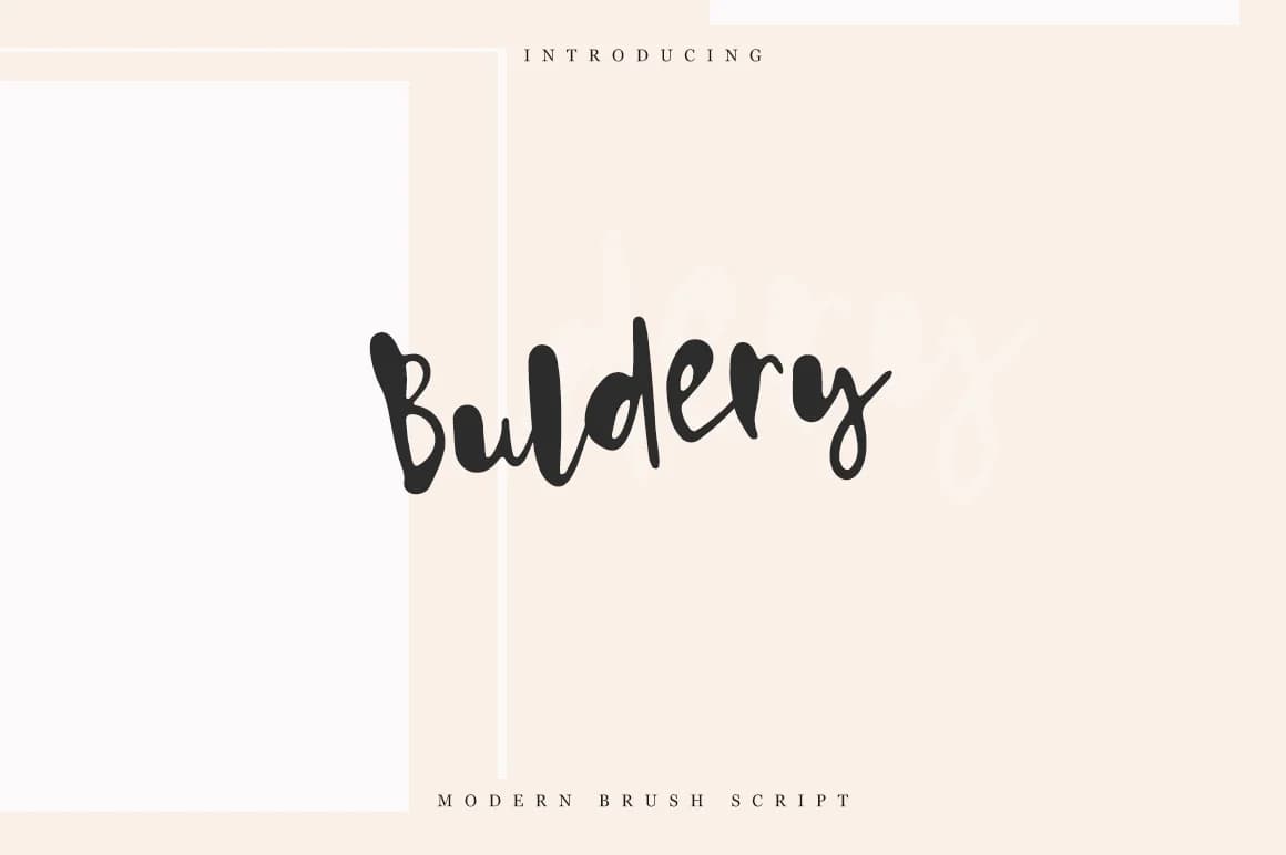 Buldery Font by Pasha Larin — Script Handwritten Font