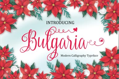 Bulgaria Script Font by ed.creative — Script Handwritten Font — thumbnail 1