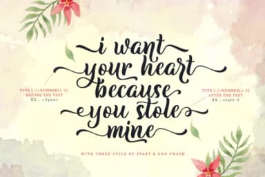 Bulgaria Script Font by letterhend by letterhend — Script Handwritten Font — thumbnail 2