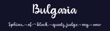 Bulgaria by StringLabs Creative Studio — Script Handwritten Font — thumbnail 2