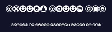 Bullet Balls AOE by Astigmatic One Eye Typographic Institute — Dingbats Font — thumbnail 2