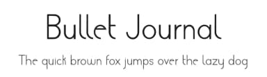 Bullet Journal by InkCloudDesign — Sans Serif Font — thumbnail 1