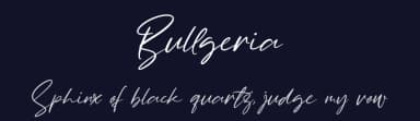 Bullgeria by Perspectype Studio - Letterena.com — Script Handwritten Font — thumbnail 2