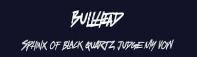 Bullhead by Gassstype — Script Handwritten Font — thumbnail 2